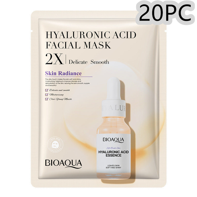 Maschera Viso Idratante & Rassodante | Collagene, Acido Ialuronico, Vitamina C, Centella