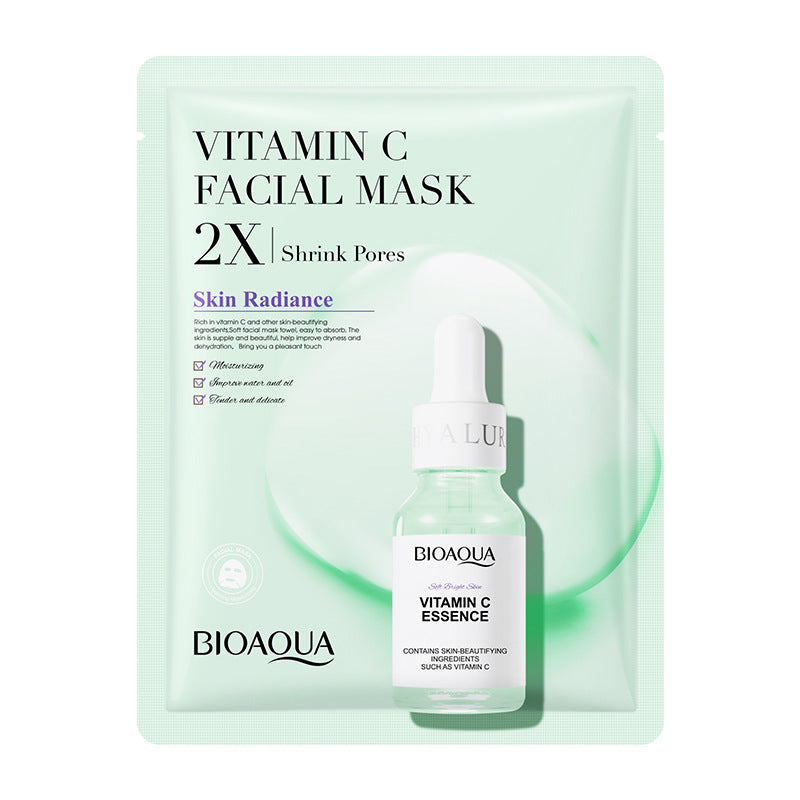Maschera Viso Idratante & Rassodante | Collagene, Acido Ialuronico, Vitamina C, Centella