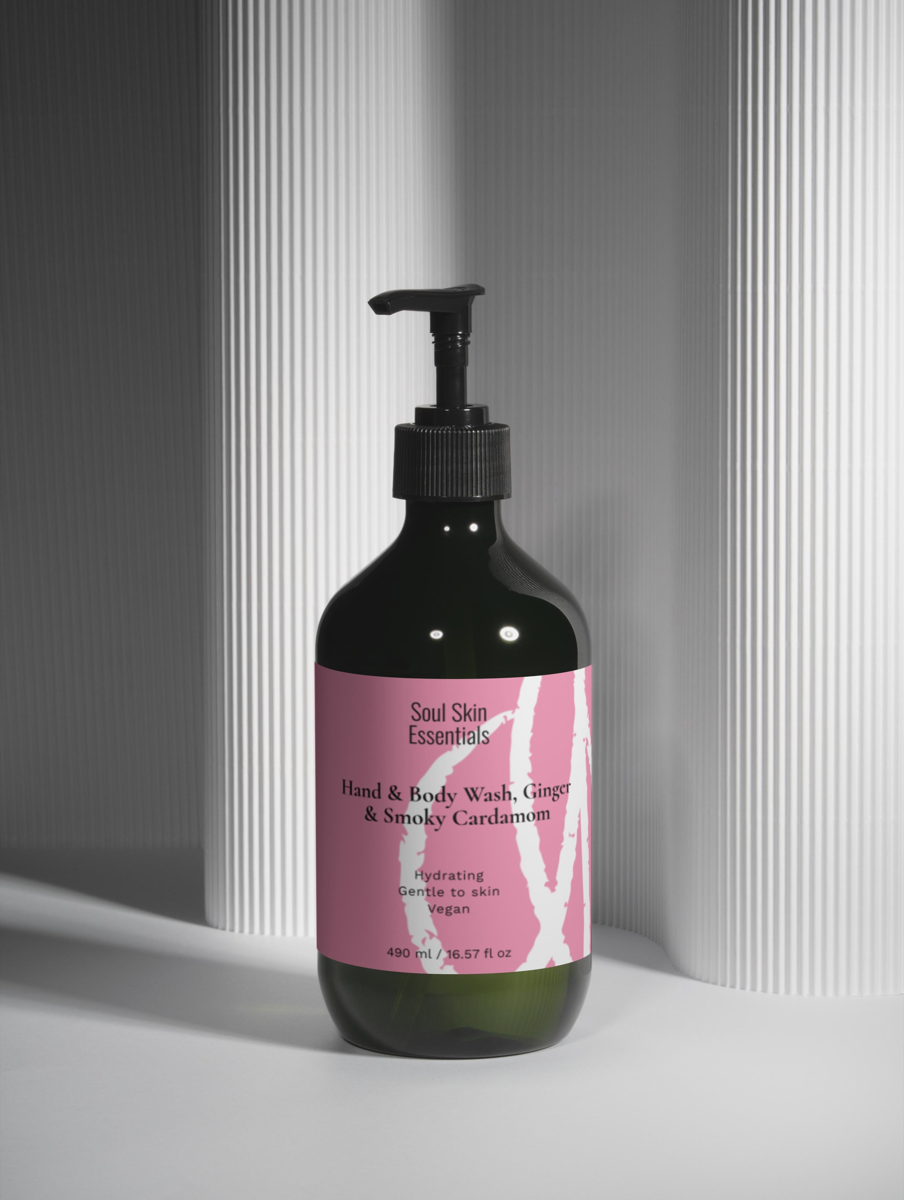 Detergente mani e corpo, zenzero e cardamomo