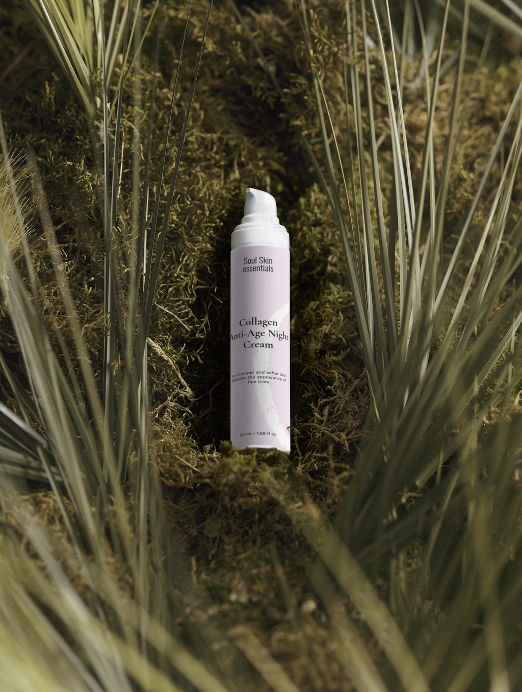 Collagen Anti-Age Night Cream 50ml - Crema Notte Anti-Età al Collagene con Burro di Cacao e Karité