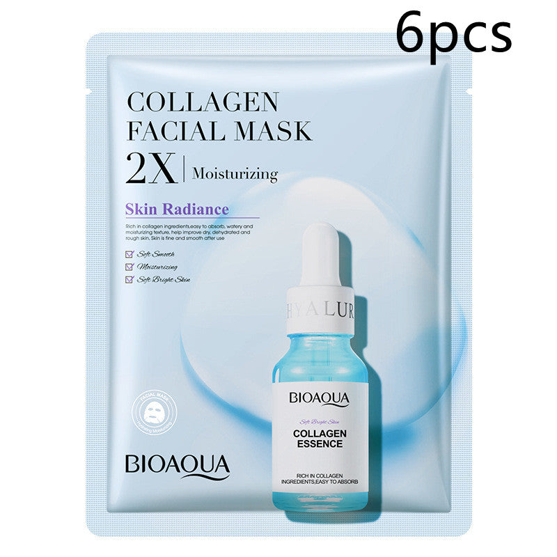 Maschera Viso Idratante & Rassodante | Collagene, Acido Ialuronico, Vitamina C, Centella