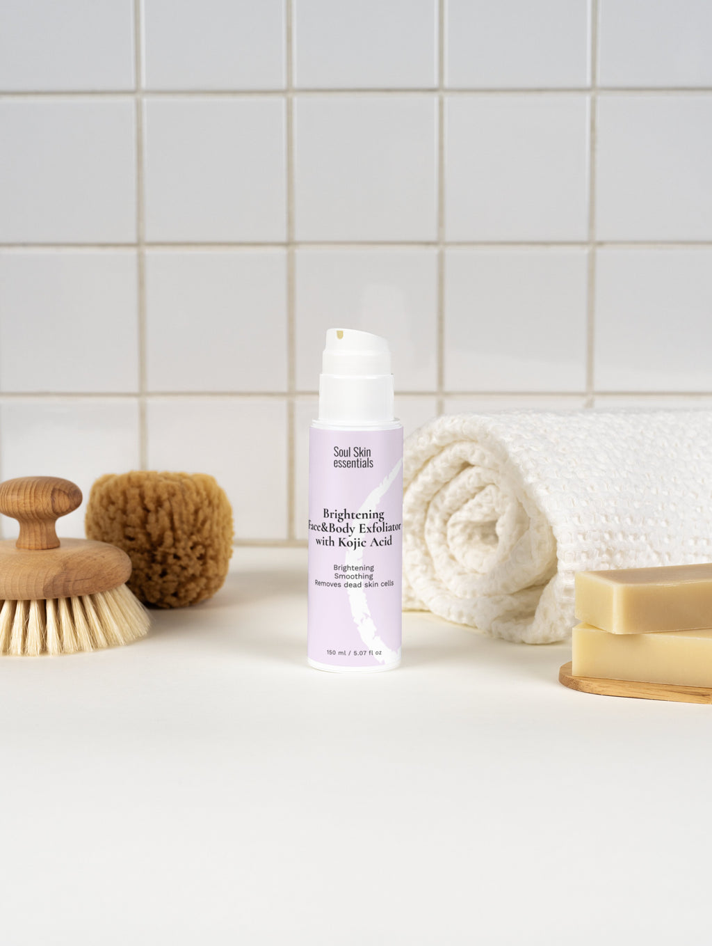 Esfoliante Illuminante Viso e Corpo con Acido Kojico