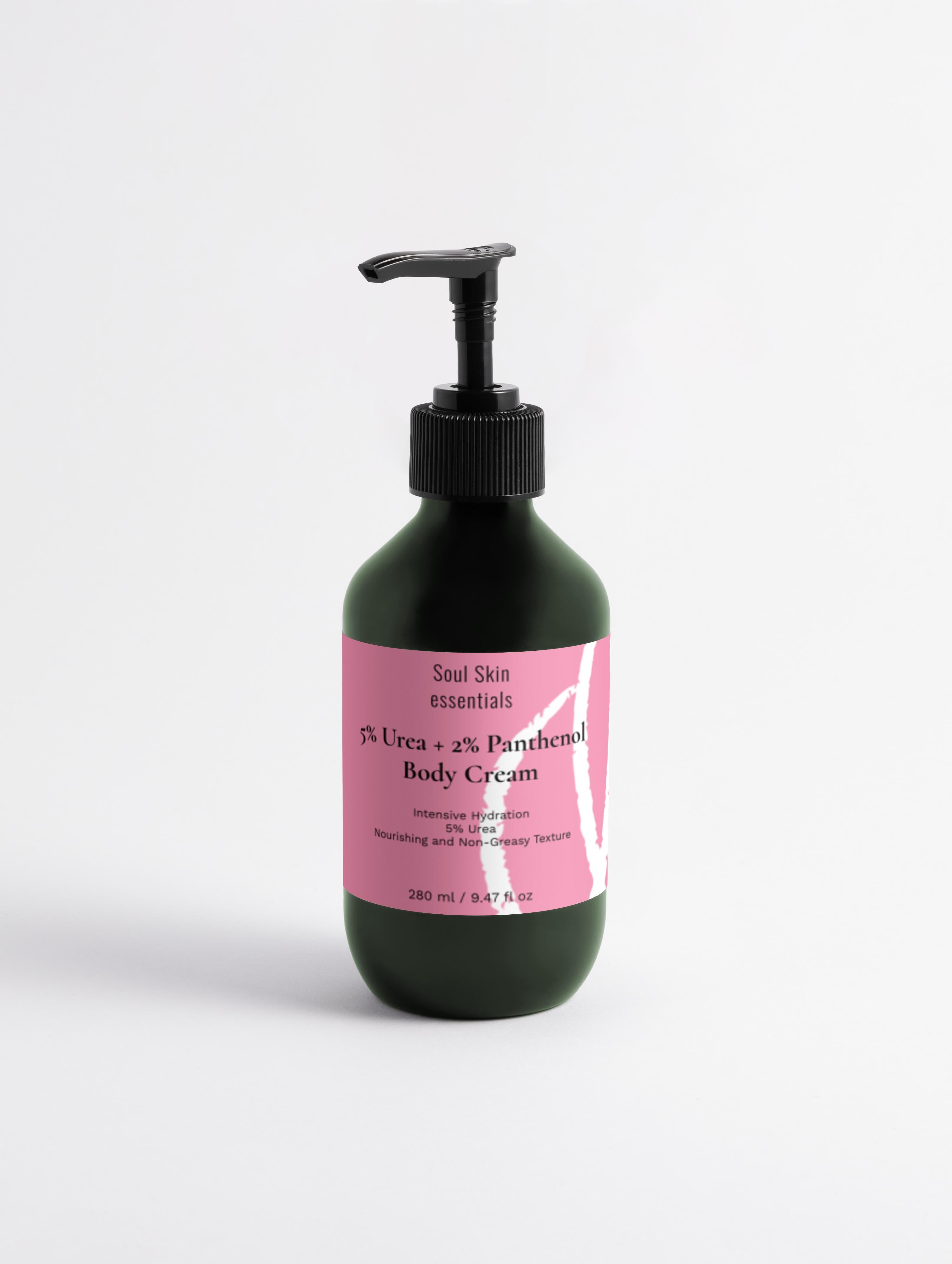 Crema Corpo Idratante Intensiva | 5% Urea, Acido Ialuronico & Panthenolo