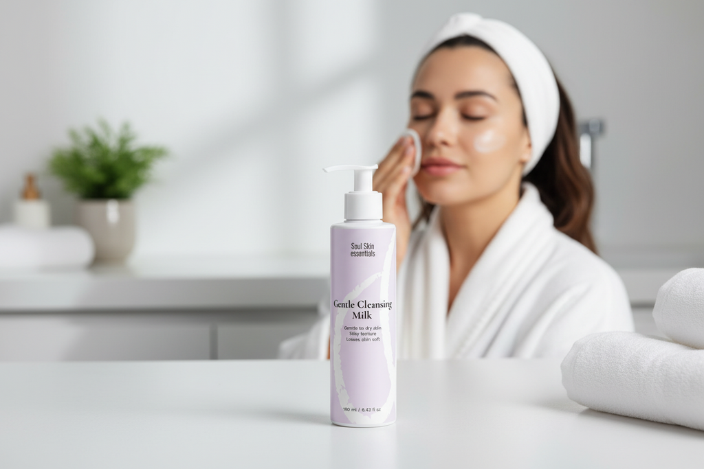 Latte Detergente Delicato - Struccante Viso con Burro di Karité e Olio di Argan