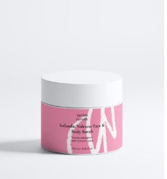 Scrub Viso e Corpo Vulcanico 170ml - Esfoliazione Delicata con Sabbia Vulcanica