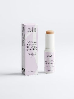 CC Cream Stick con Ceramidi & SPF30 | Correttore Viso Idratante | Tonalità Medium