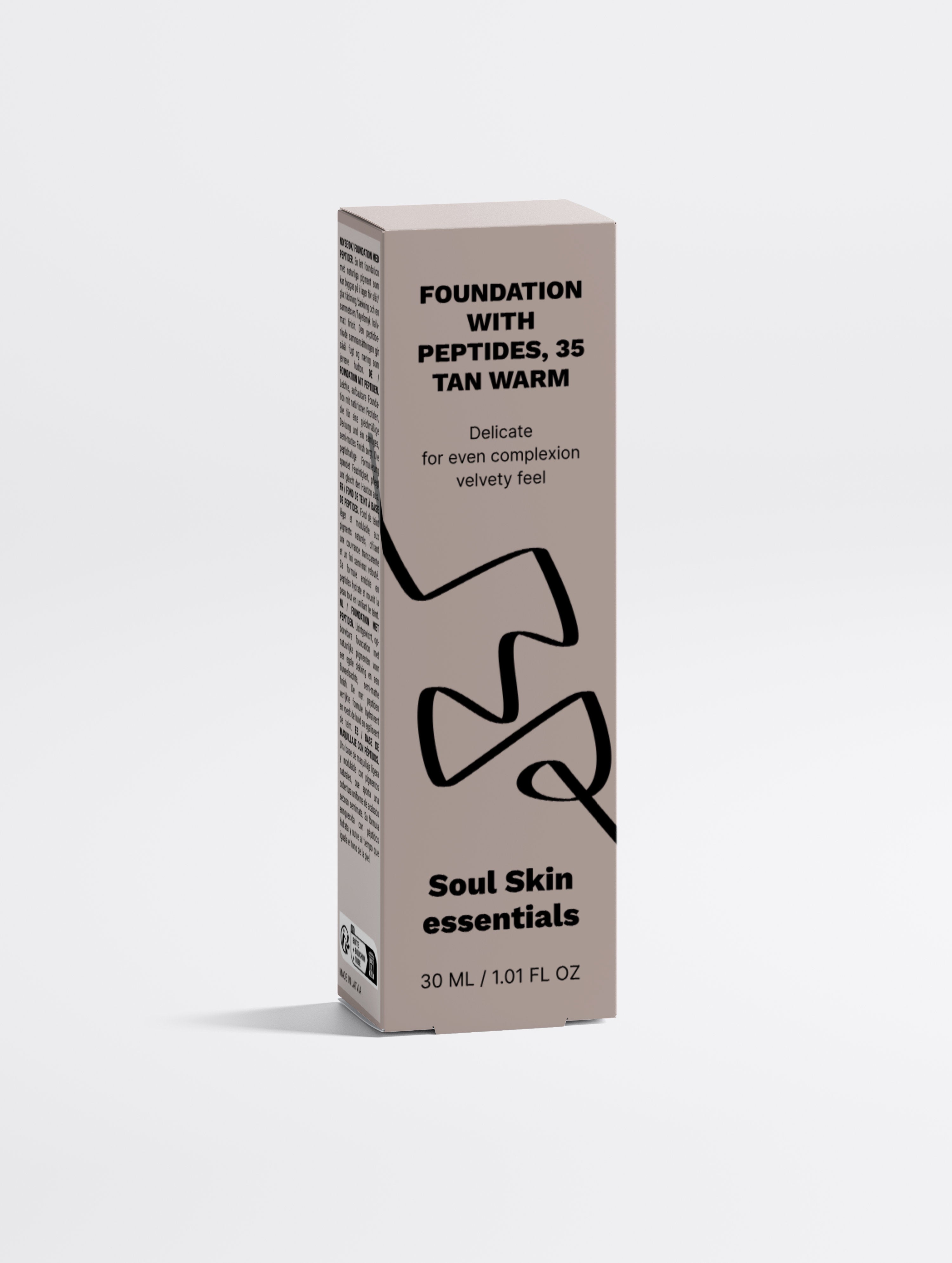 Fondotinta con Peptidi – 35 Ambrato Caldo | 30 ml