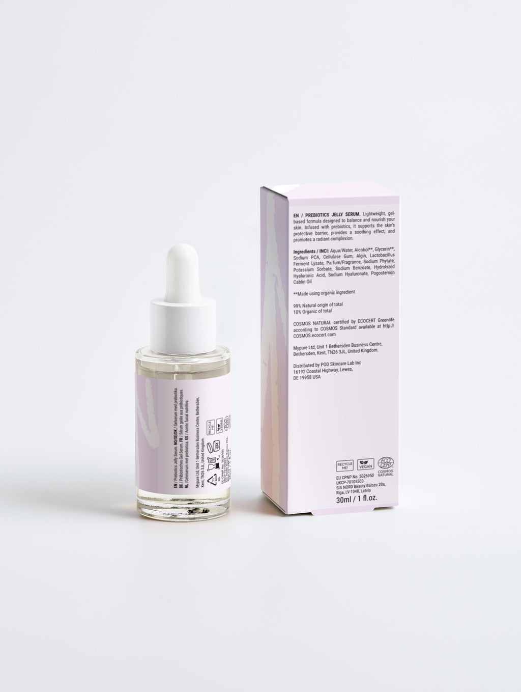 Bioactive Prebiotic Gel Serum 30ml - Strengthens the Skin Barrier