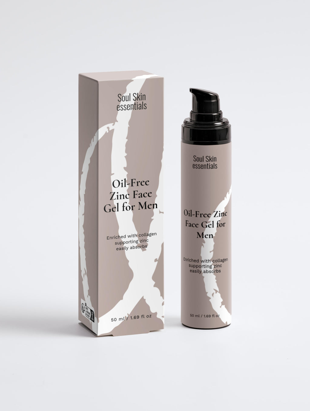 Oil-Free Zinc Face Gel for Men