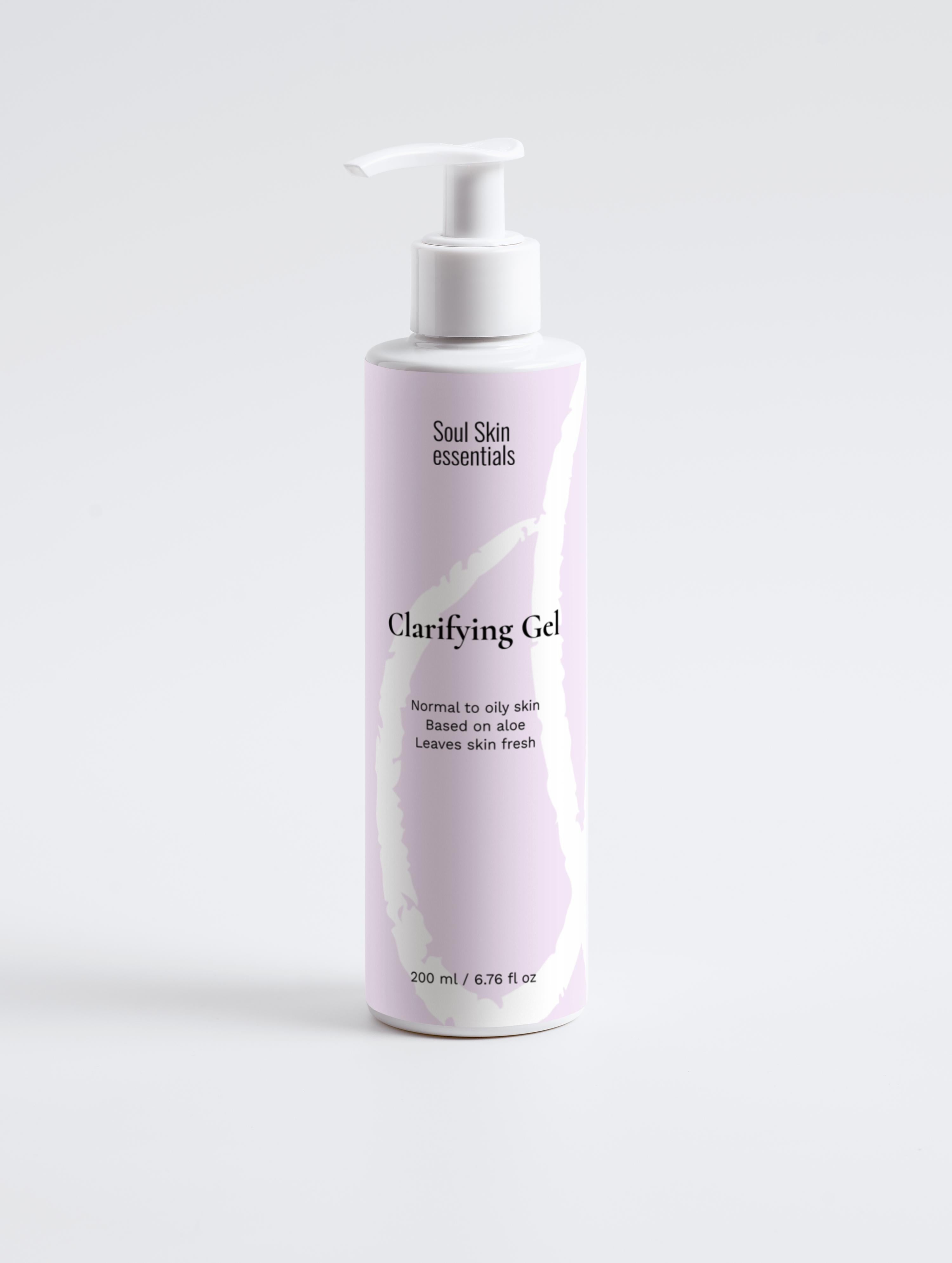 Gel Detergente Purificante 200ml - Texture Leggera con Aloe e Estratto di Prugna