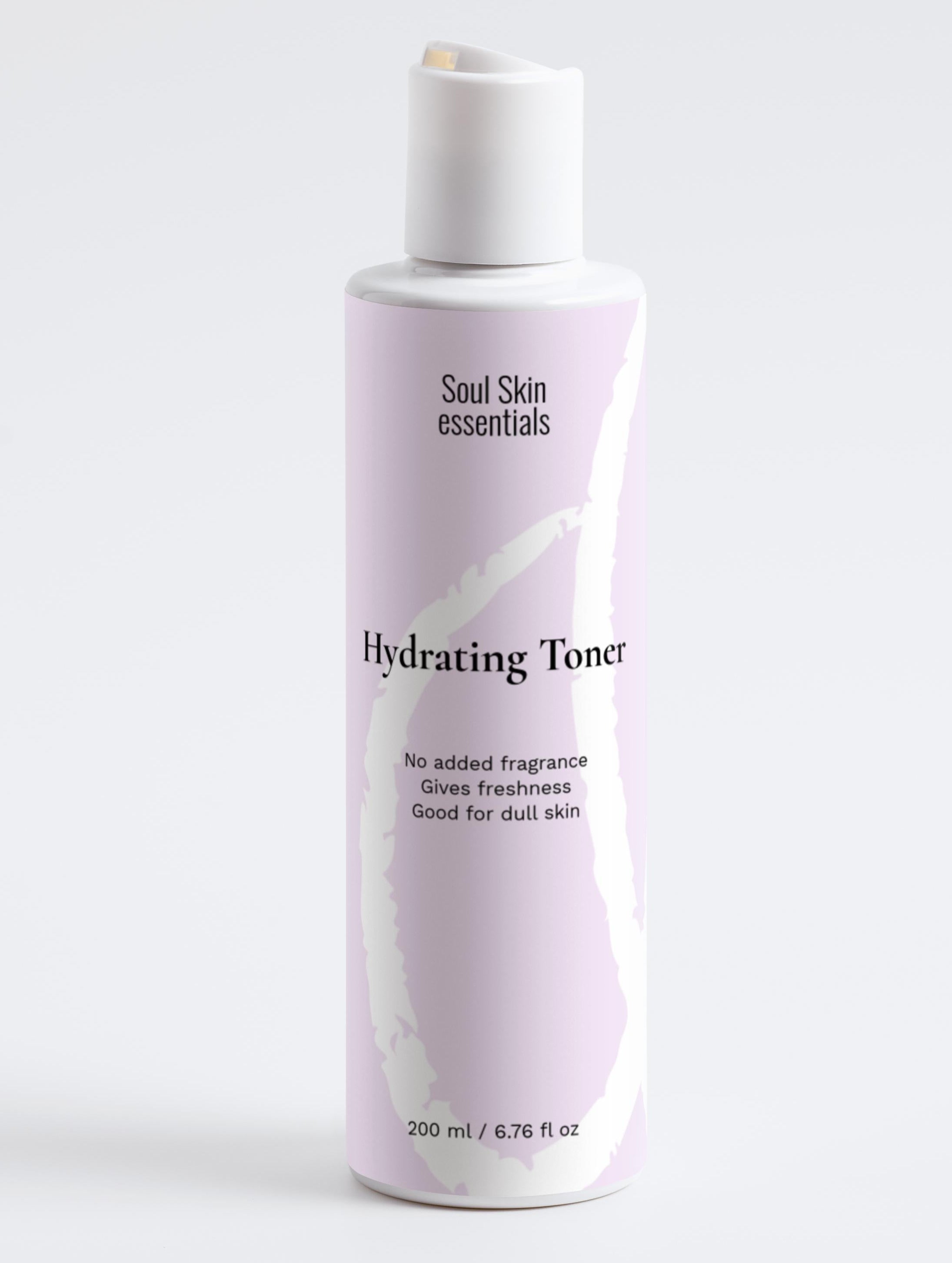 Tonico Viso Idratante con Acqua di Rosa e Acido Ialuronico - pH Bilanciato