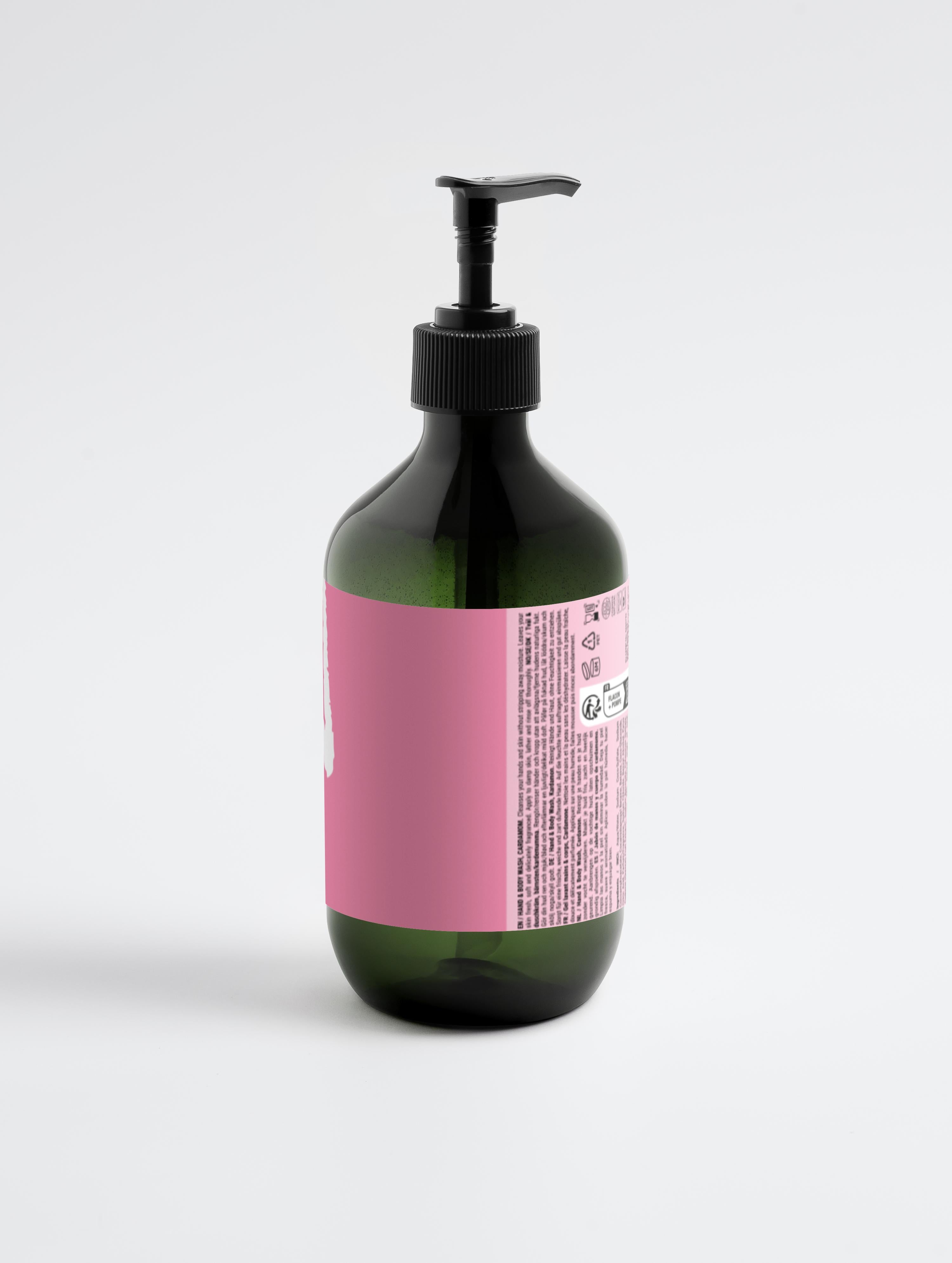 Detergente mani e corpo, zenzero e cardamomo