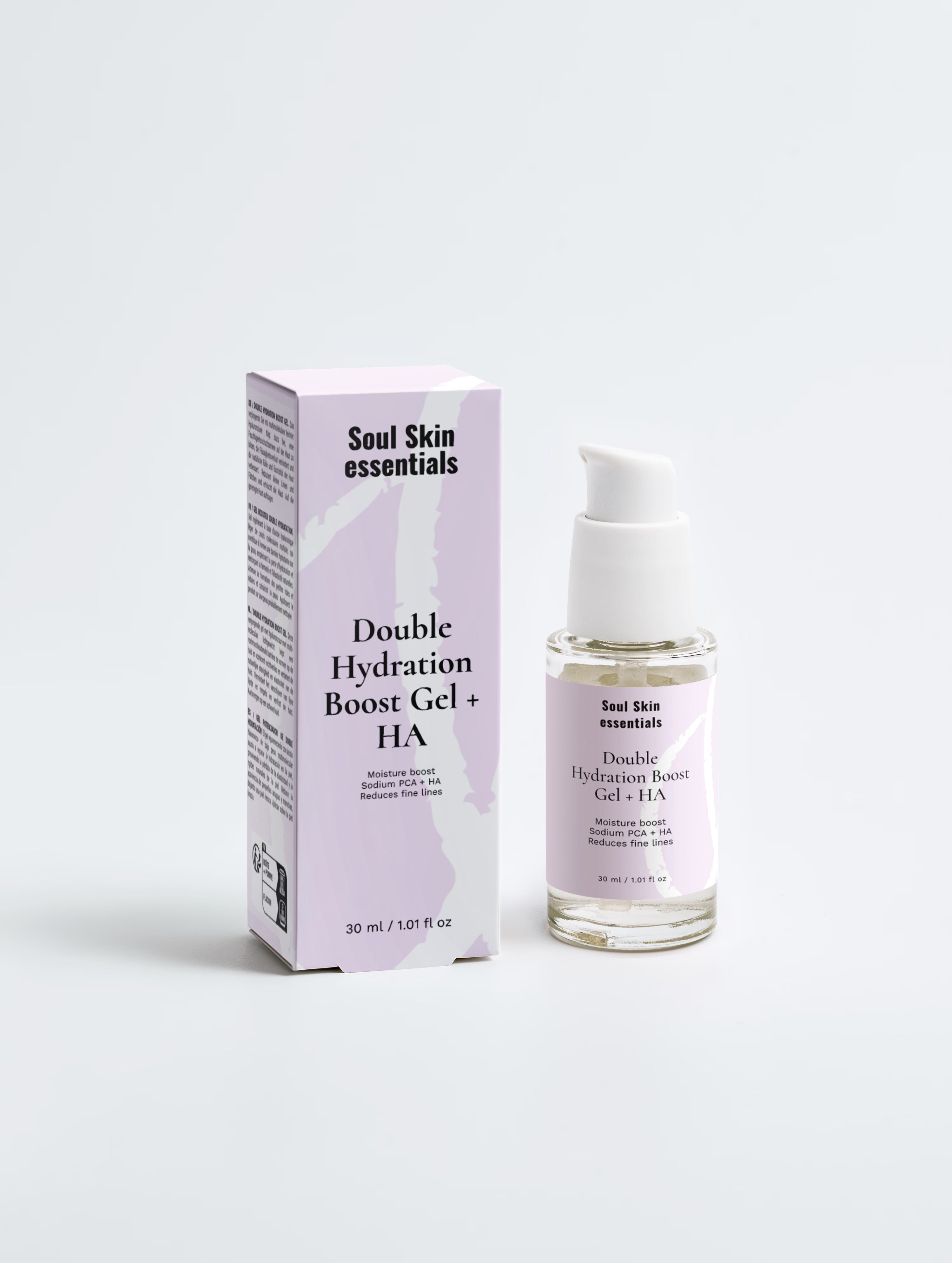 Gel Idratante Rimpolpante | Acido Ialuronico Multi-Molecolare & Aloe