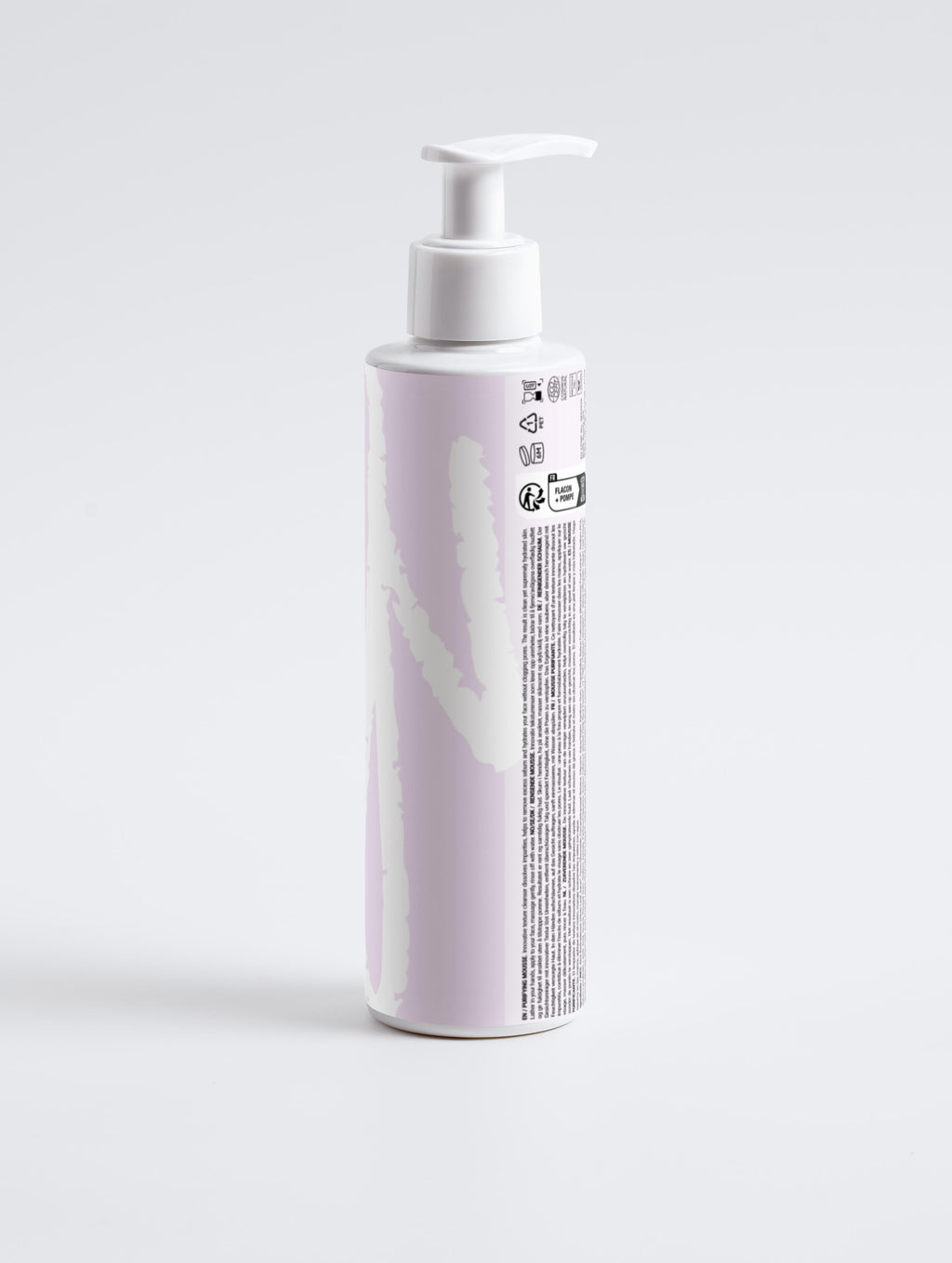 Mousse Detergente Purificante 190ml - Texture Leggera con Aloe e Estratto di Mora
