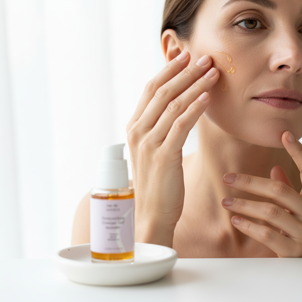 Applicazione del gel
