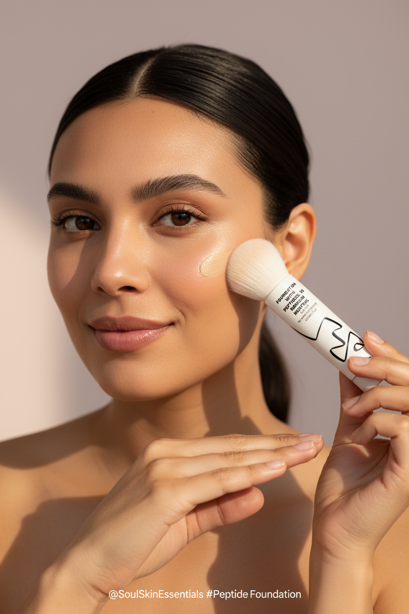 Applicazione fondotinta tonalità Medium Neutral