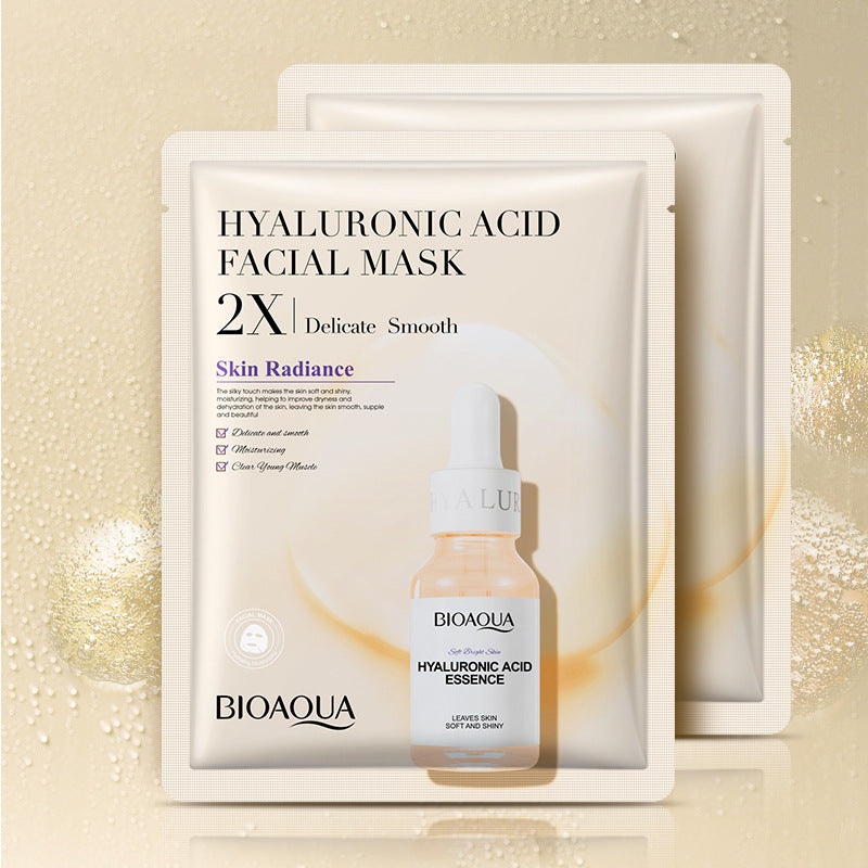 Maschera Viso Idratante & Rassodante | Collagene, Acido Ialuronico, Vitamina C, Centella