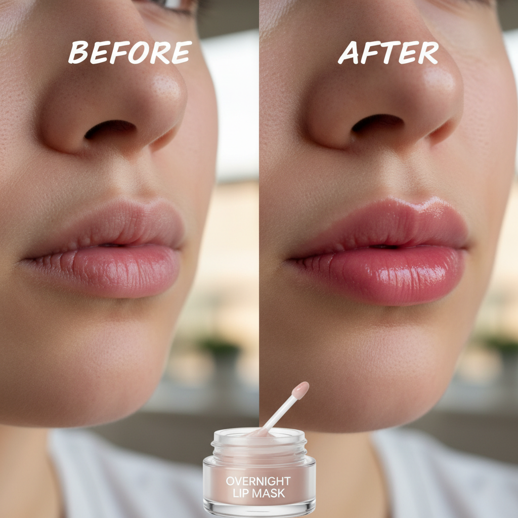 Before After Lips