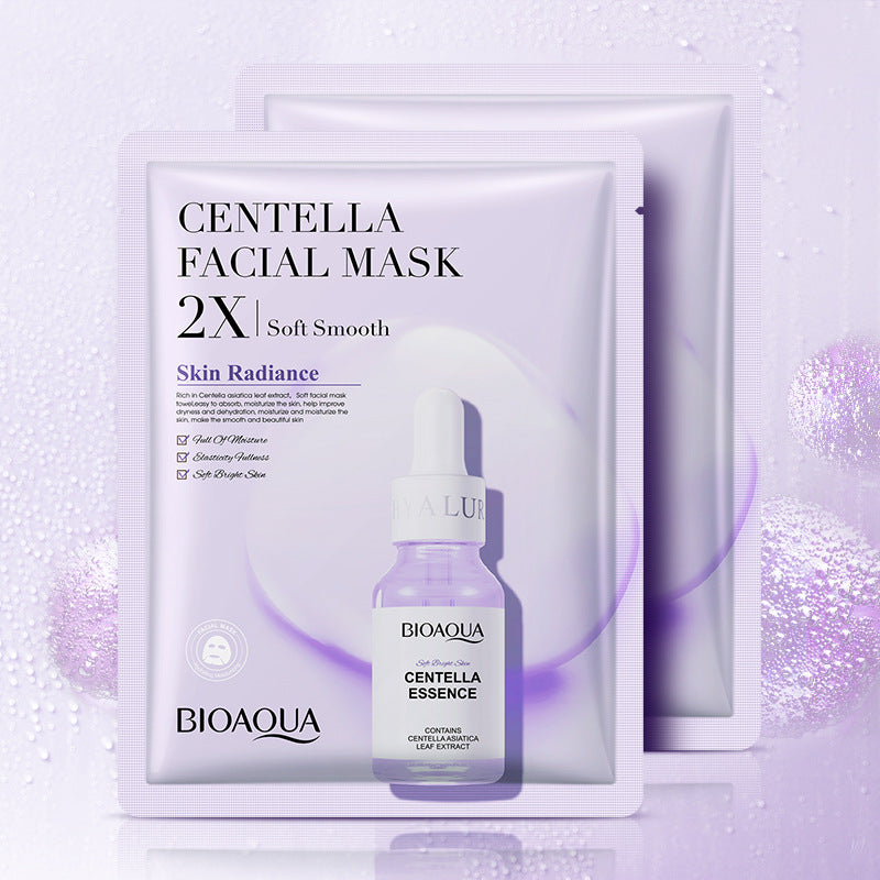 Maschera Viso Idratante & Rassodante | Collagene, Acido Ialuronico, Vitamina C, Centella