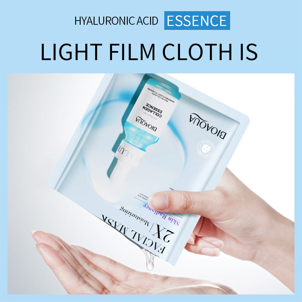 Maschera Viso Idratante & Rassodante | Collagene, Acido Ialuronico, Vitamina C, Centella