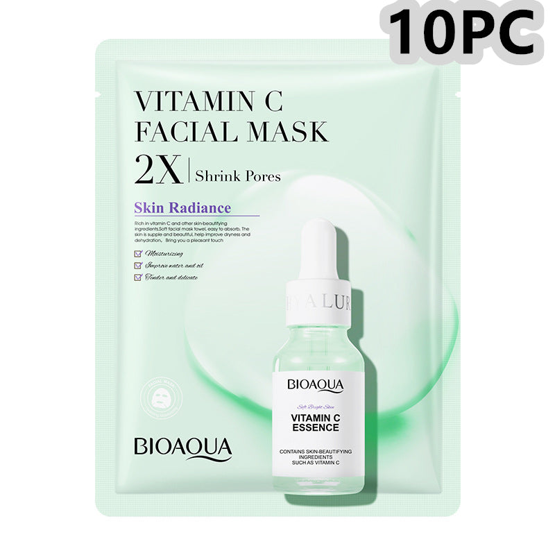 Maschera Viso Idratante & Rassodante | Collagene, Acido Ialuronico, Vitamina C, Centella