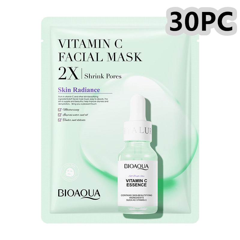 Maschera Viso Idratante & Rassodante | Collagene, Acido Ialuronico, Vitamina C, Centella