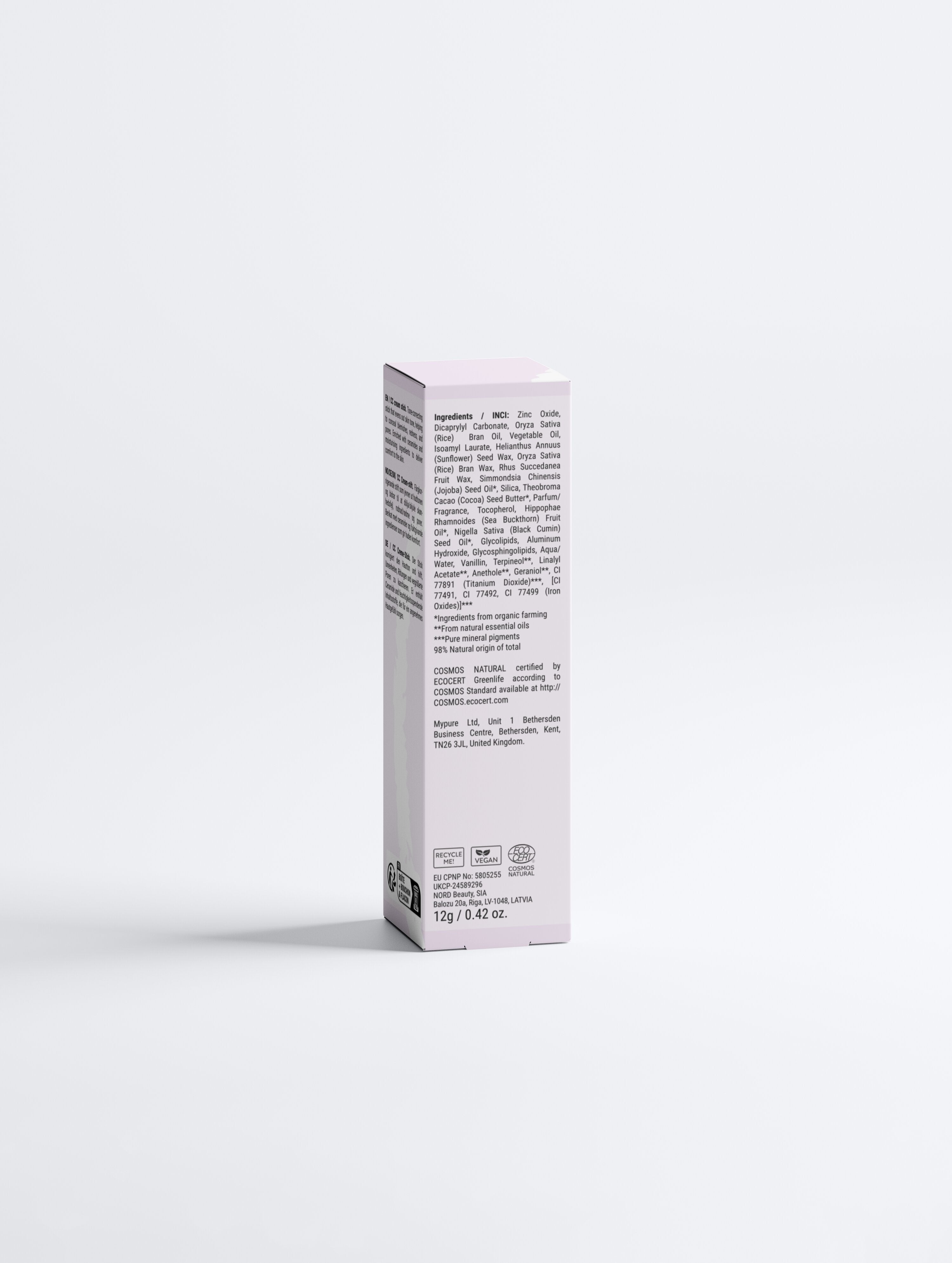 CC Cream Ceramide SPF30 Stick | Tonalità Tan