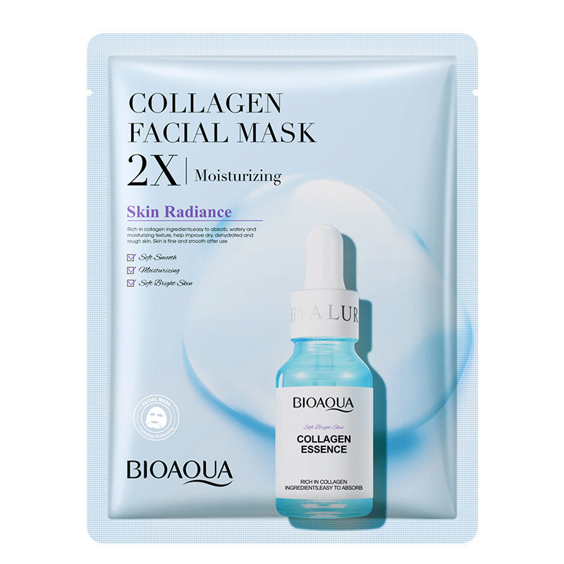 Maschera Viso Idratante & Rassodante | Collagene, Acido Ialuronico, Vitamina C, Centella