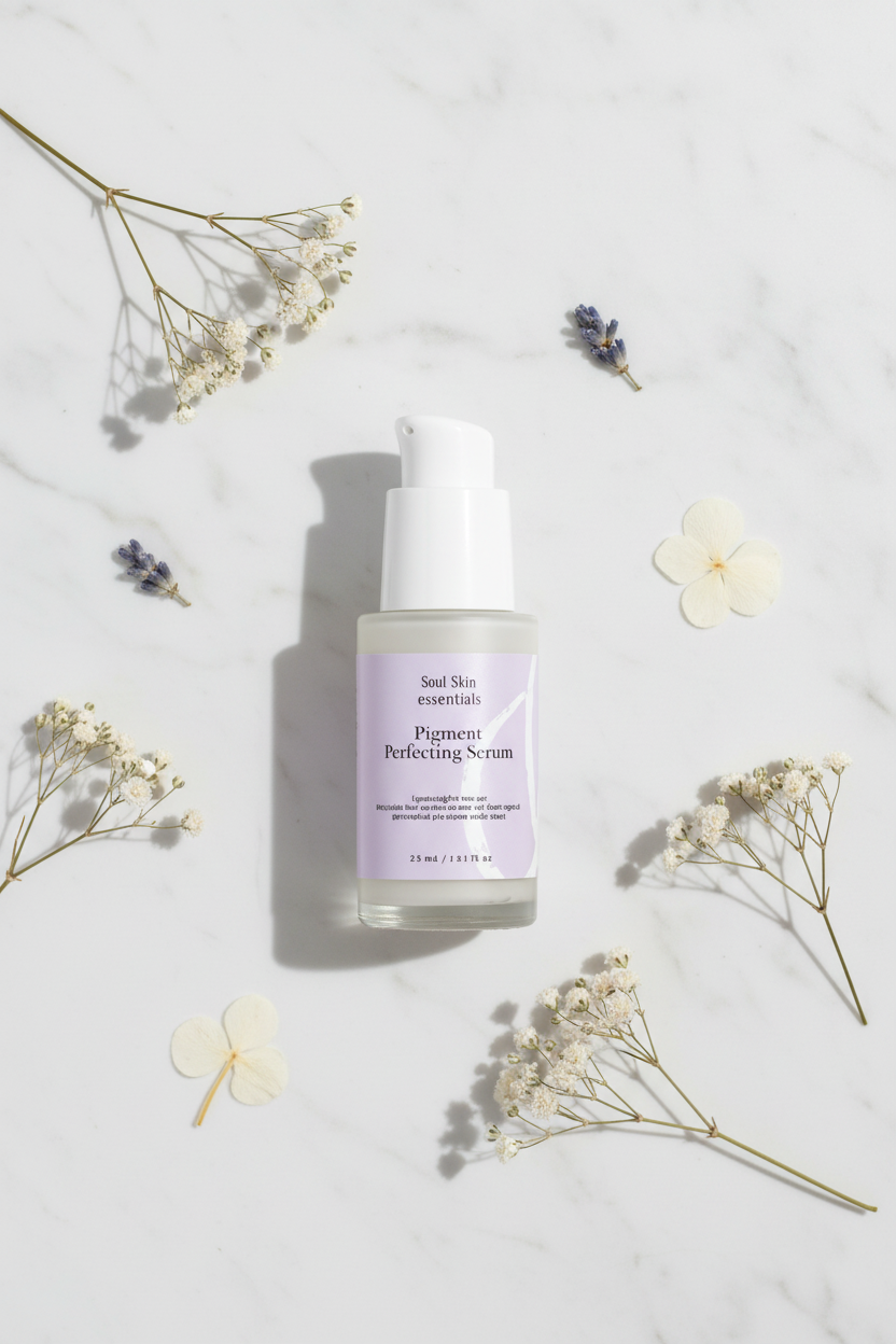Flat lay botanico