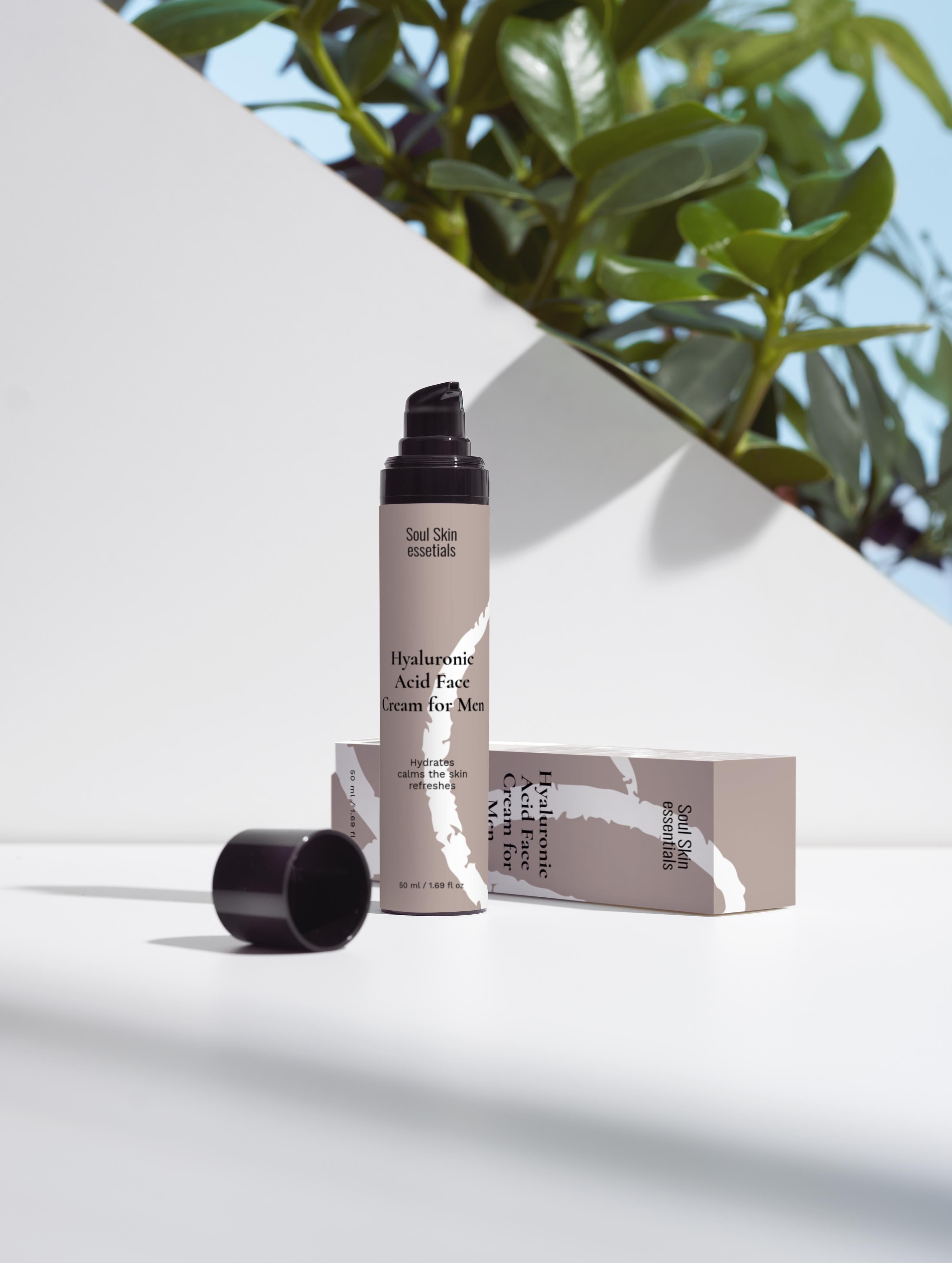 Hyaluronic Acid Face Cream for Men