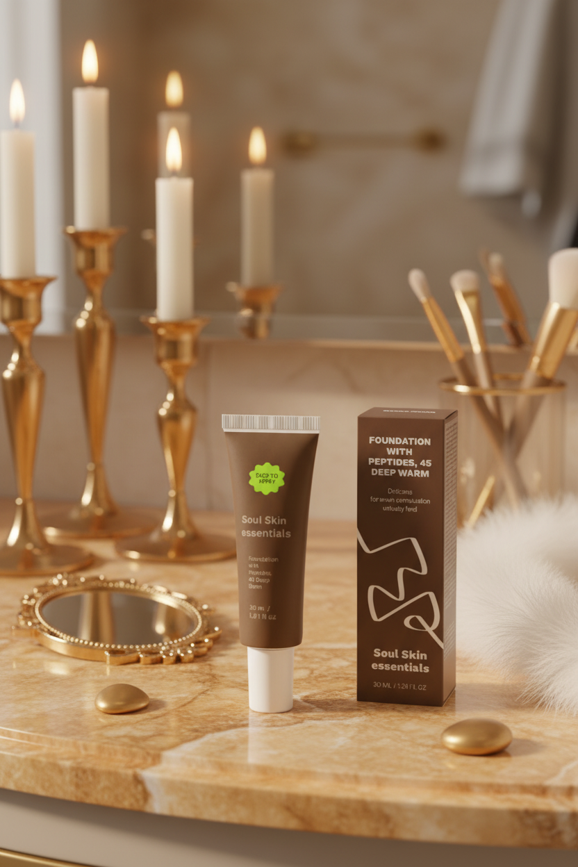 Fondotinta con Peptidi 45 Deep Warm - lifestyle vanity