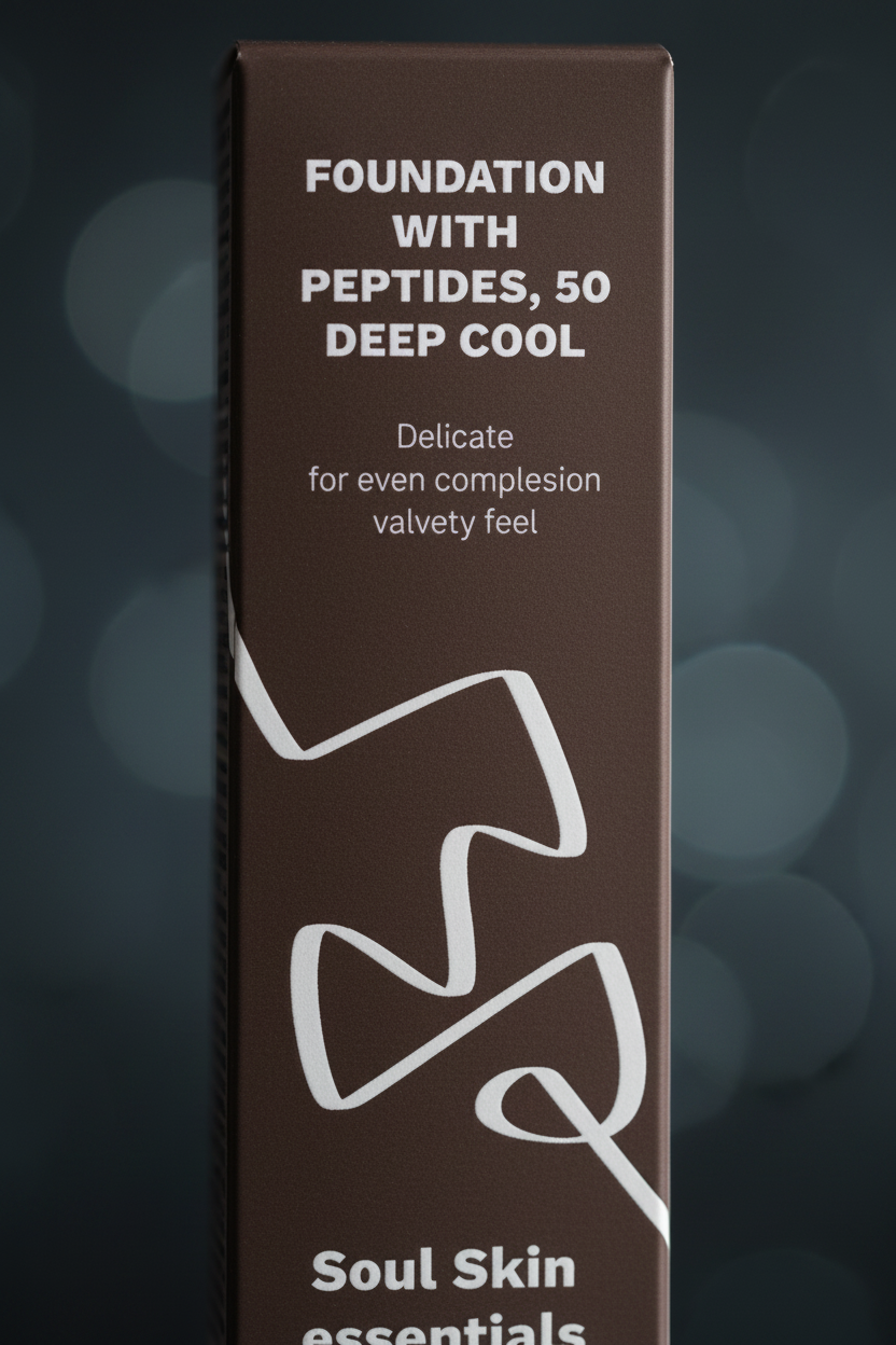 Fondotinta con Peptidi 50 Deep Cool - dettaglio close-up