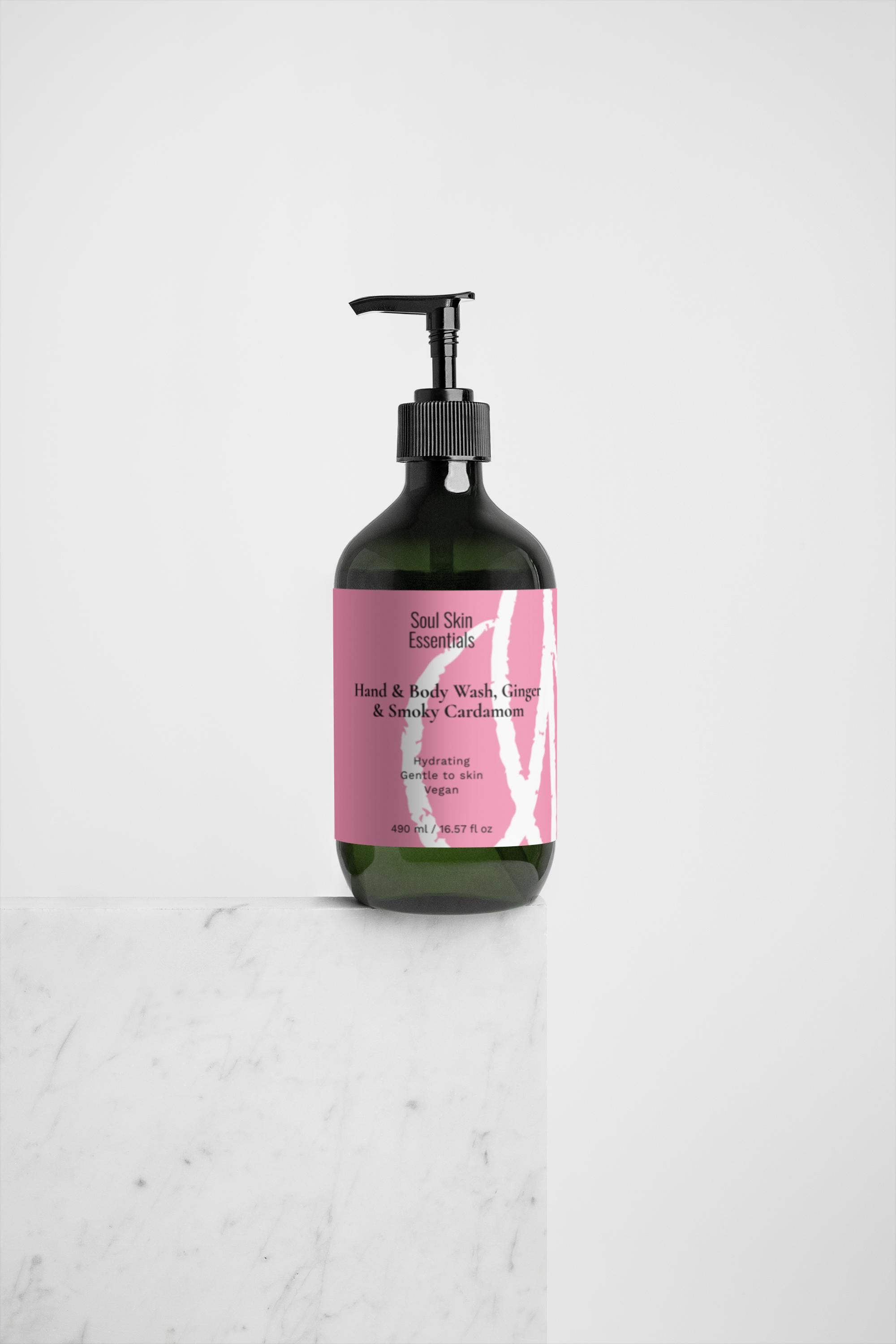 Detergente mani e corpo, zenzero e cardamomo