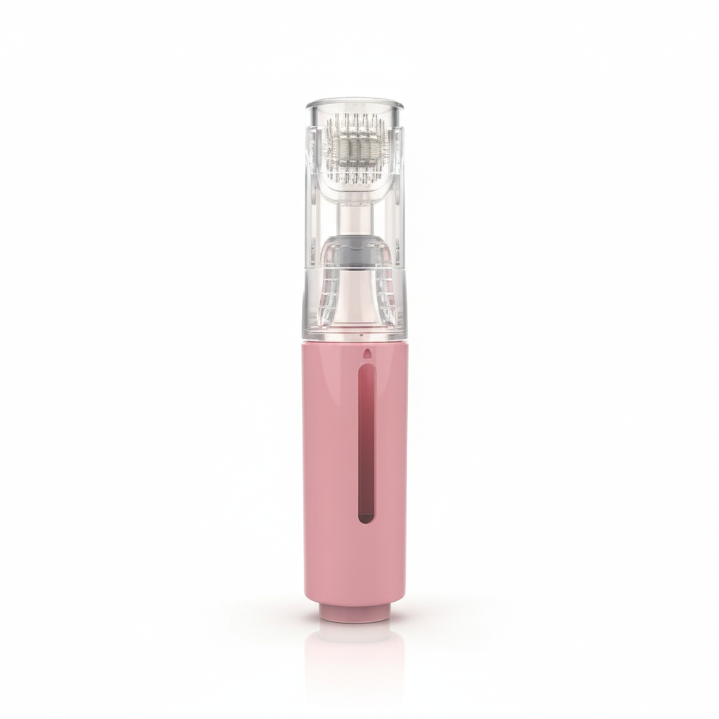 Lip derma roller vista angolata