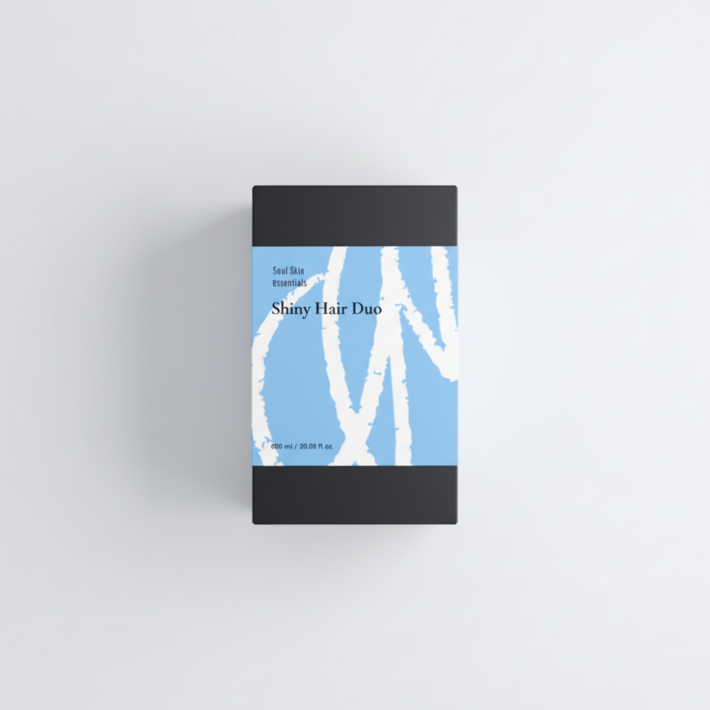 Shiny Hair Duo Top View