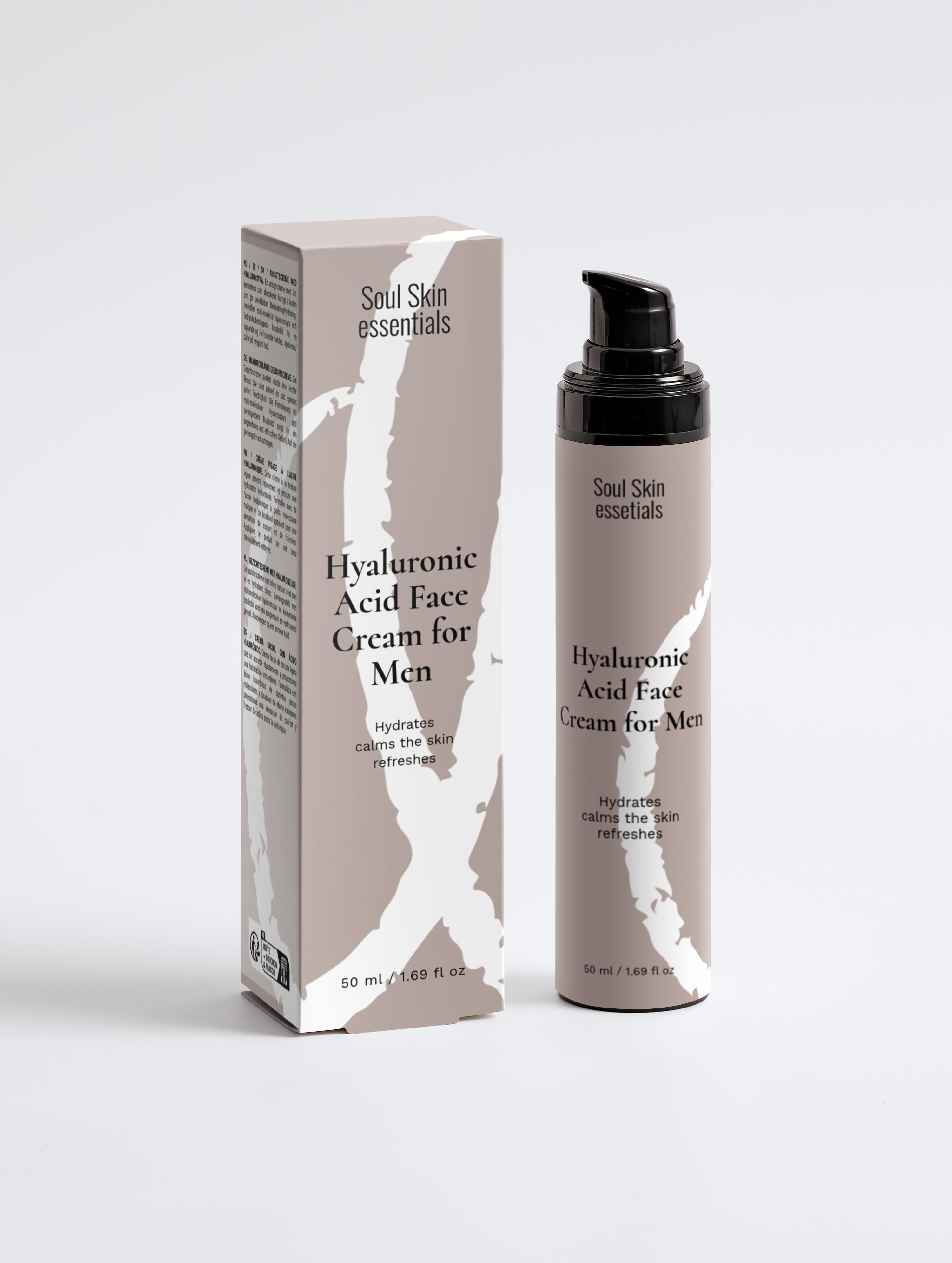 Hyaluronic Acid Face Cream for Men