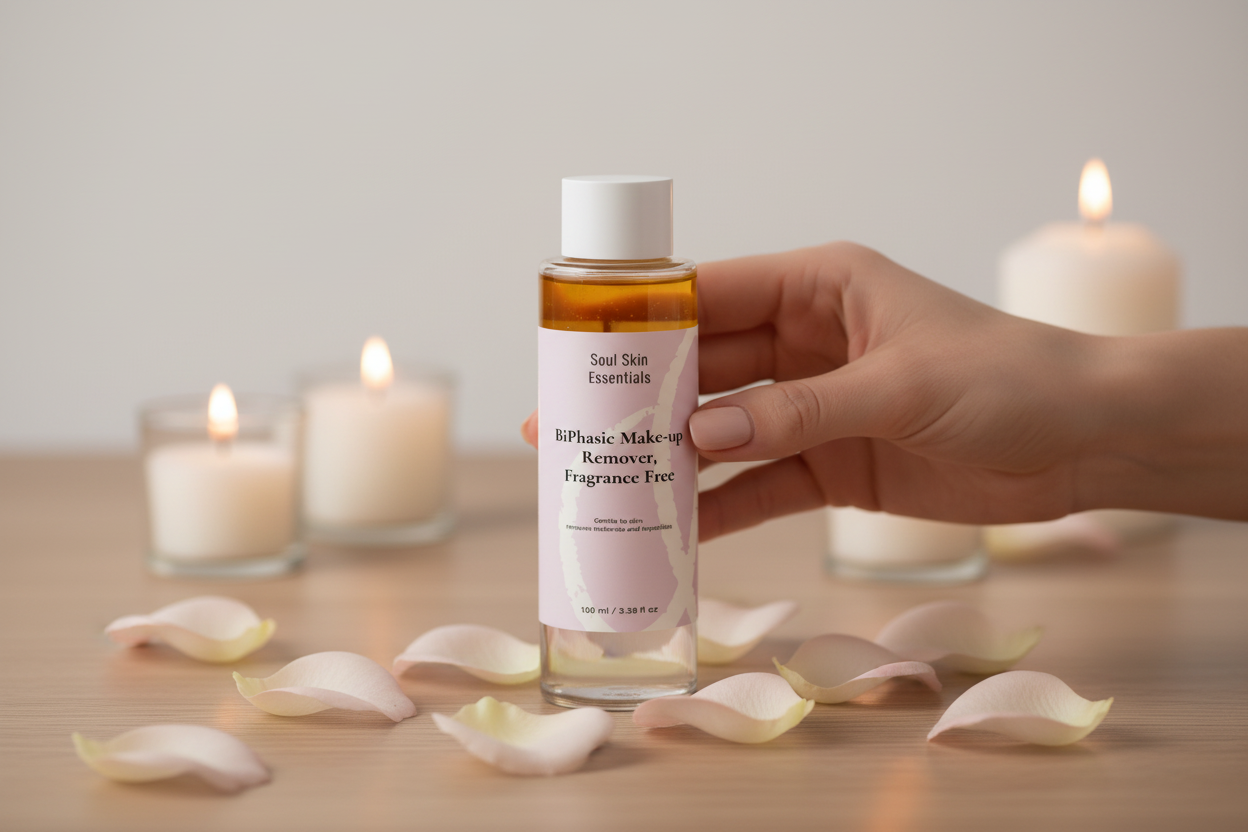 Démaquillant biphasé sans parfum 100 ml - Doux et efficace