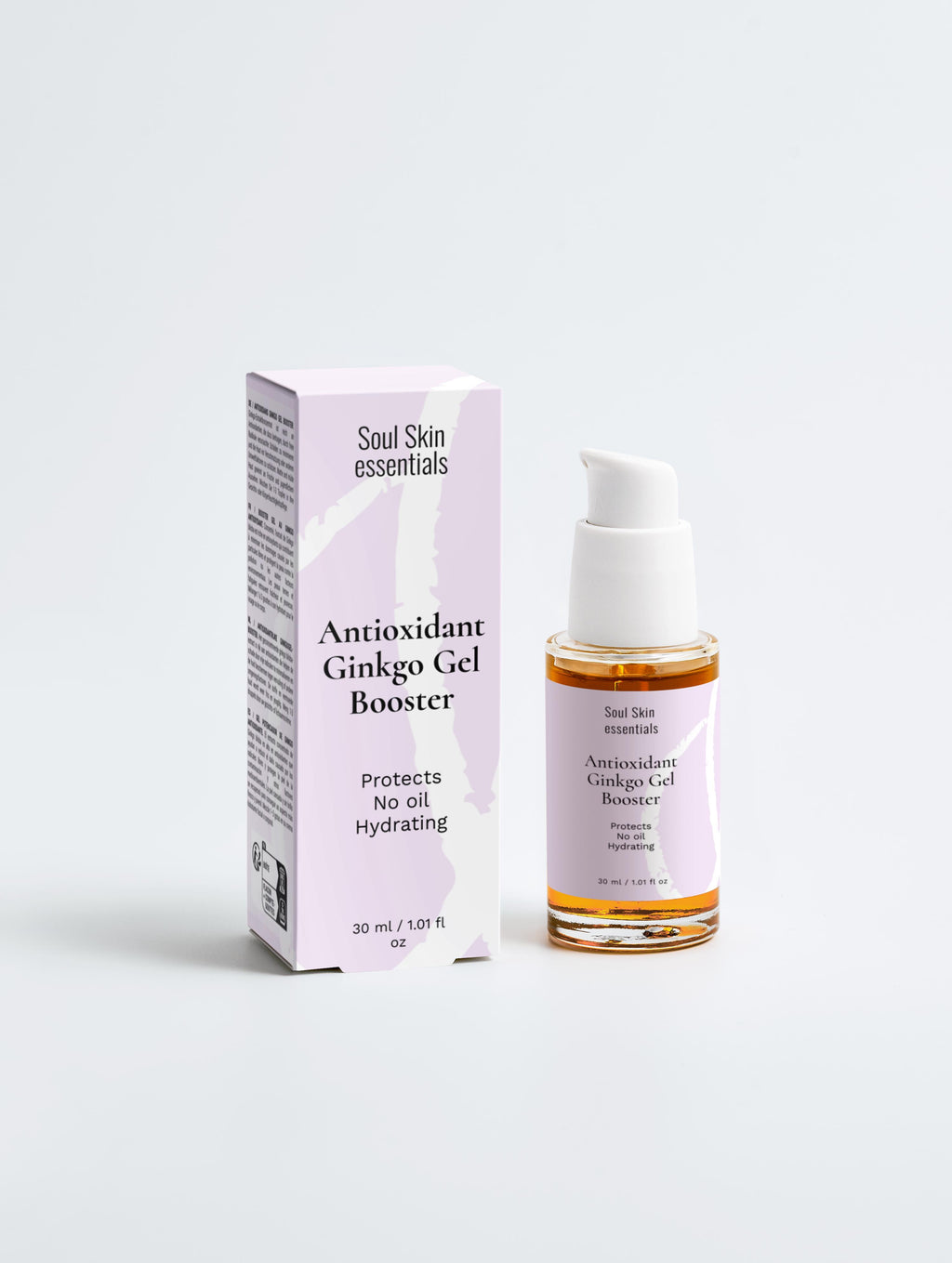 Antiossidante viso  estratto di Ginkgo biloba in gel