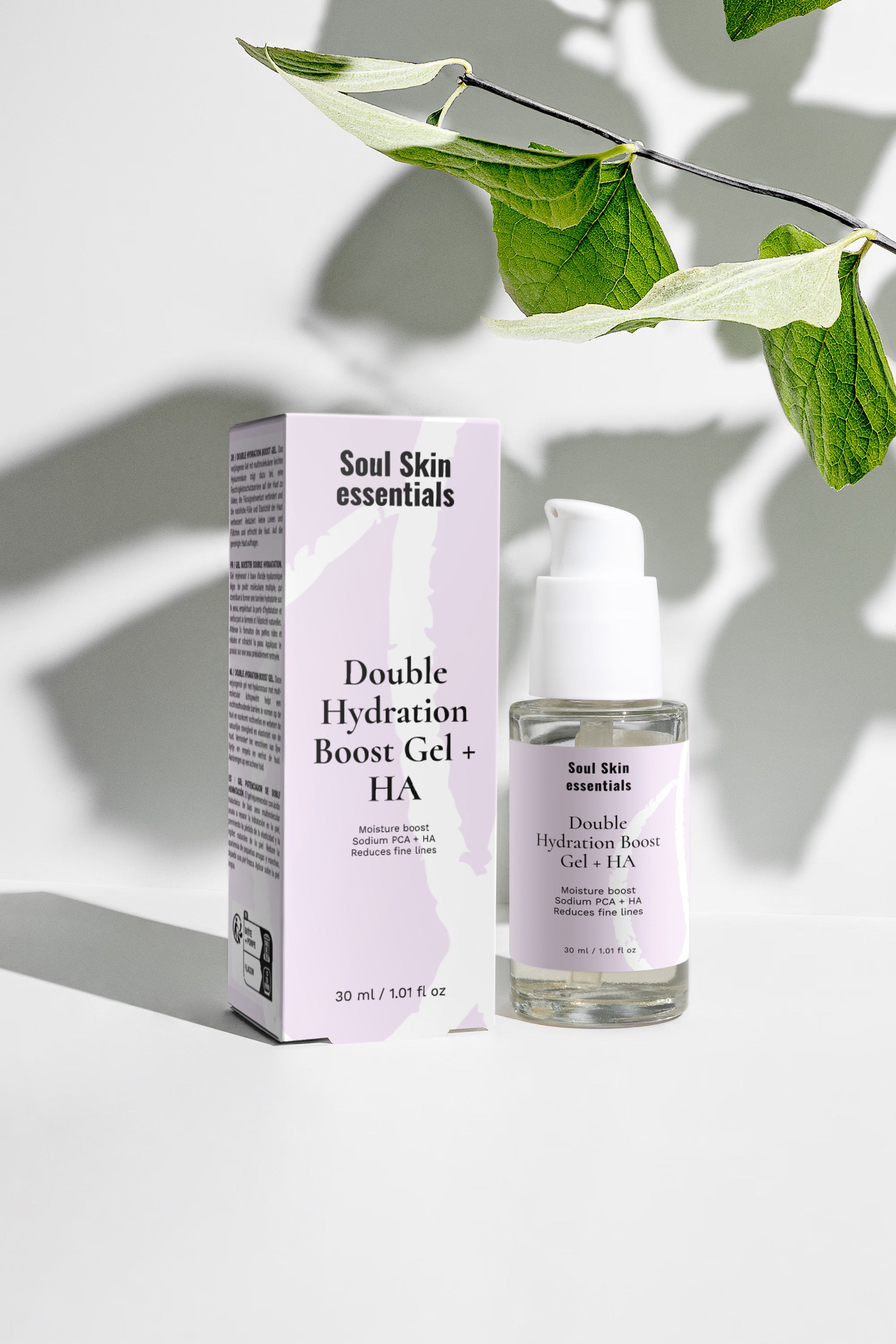 Gel Idratante Rimpolpante | Acido Ialuronico Multi-Molecolare & Aloe